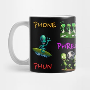 Phone Phree Phun TShirt Mug